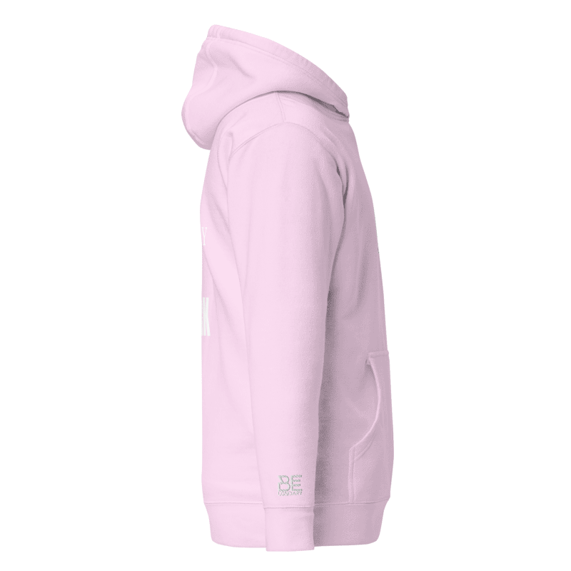 Earned, Not Given Hoodie-Pink