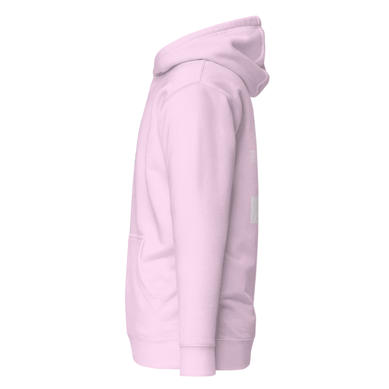 Earned, Not Given Hoodie-Pink